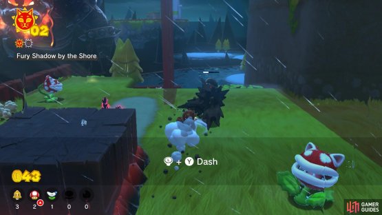Any attack will work on the Fury Shadow