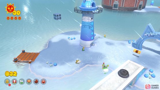 You can see the Fury Blocks behind the lighthouse