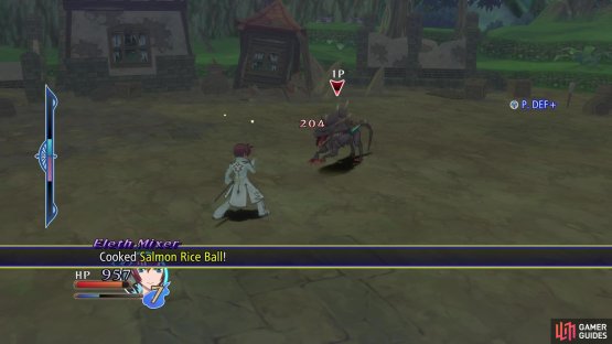Each dish will have a specific requirement, like someone&rsquo;s HP dipping below a threshold.