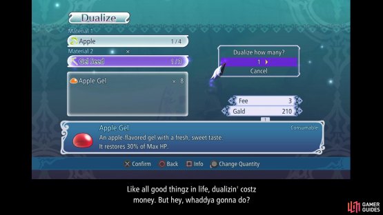 You can use this to combine two items together to make a new one.