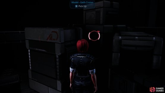 You&rsquo;ll find numerous models in the Shuttle Bay, including the Model - Geth Crusier,