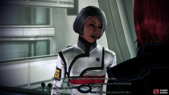then bring Dr. Chakwas back home to the Normandy&hellip; assuming she&rsquo;s still alive.