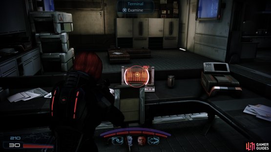 Search a house for a terminal that&rsquo;ll yield info valuable to the Eden Prime resistance movement.