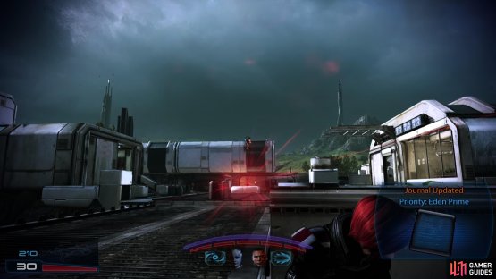 After inspecting the cryo pod you&rsquo;ll be introduced to a new foe - the Cerberus Nemesis. Be wary of the laser sight on their sniper rifles.