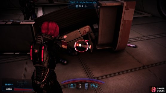 Pick up an SMG Ultralight Materials mod,