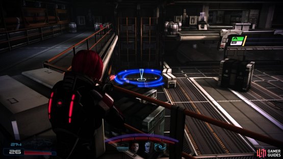 Assign your squad members to take up position flanking the tram,