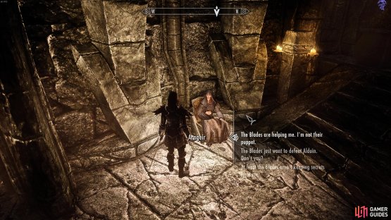 Speak with the Greybeards at High Hrothgar to learn about Paarthurnax.