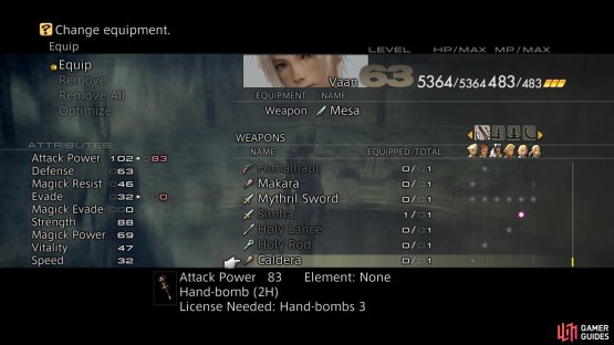 The Caldera is a useful Hand-bomb and will always spawn