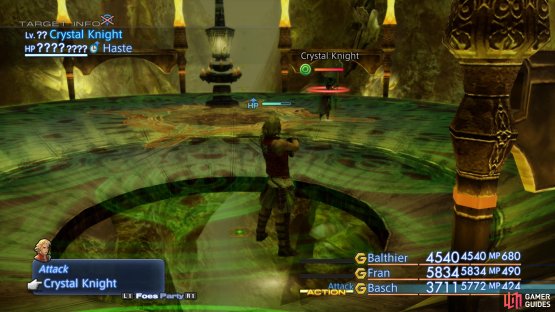 you can spawn the Crystal Knight here provided you follow the necessary steps.