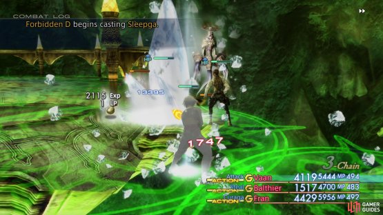 Blizzaga and the other elemental spells will deal massive damage to the entire party