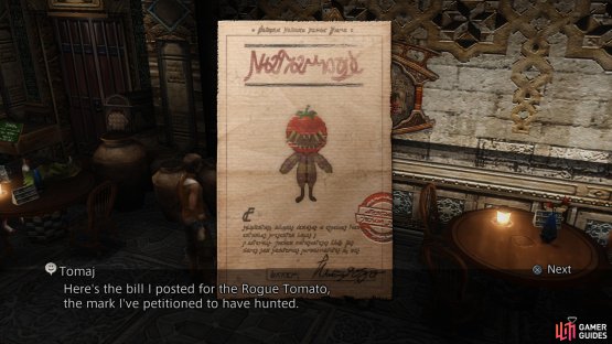 where you&rsquo;ll be introduced to the hunter&rsquo;s profession by Tomaj.