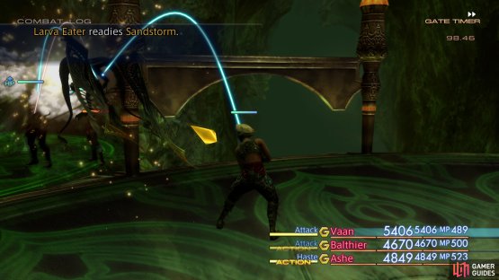 its Sandstorm is a deadly area of effect attack.