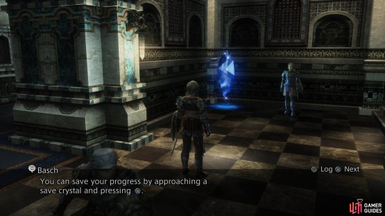 Not only will you be able to save your progress at these crystals
