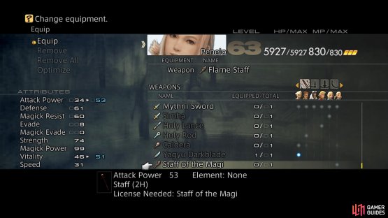 Staff of the Magi is the strongest Staff and will boost Holy, Ice and Wind magick potency
