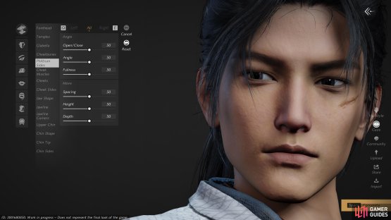 Where Winds Meet offers in-depth character creation