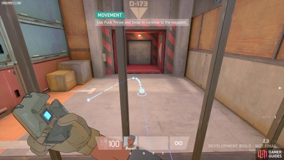The Duality system allows you to reach new areas by tossing your Puck to direct it.