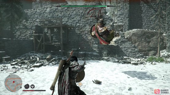 The Staglord used heavier, slower attacks than the Reed Devil, but was just as aggressive.