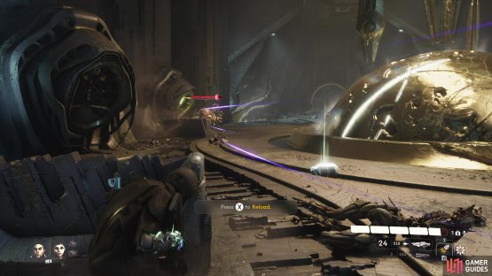 Exodus is mostly a cover-shooter.