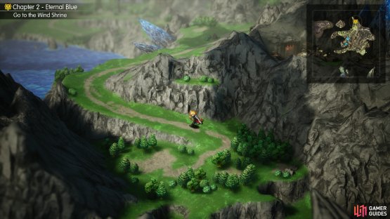The world map looks to have lots of optional areas you can visit.