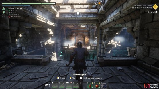 The grappling hook is essential for dungeon navigation, and it can be useful in combat, too