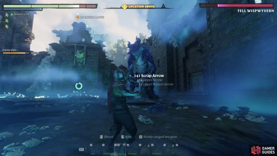 Proper boss fights are rare, but there’s potential for more like this one with the Wispwyvern.