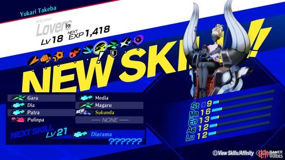lets Makoto strengthen and evolve his menagerie of Persona