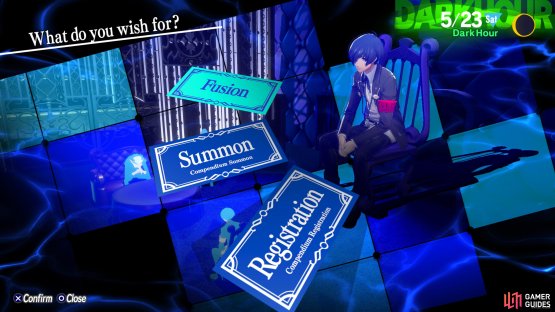 The ethereal Velvet Room 