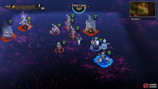  or a minor skirmish, effective management of troops, time, and environment will see victory