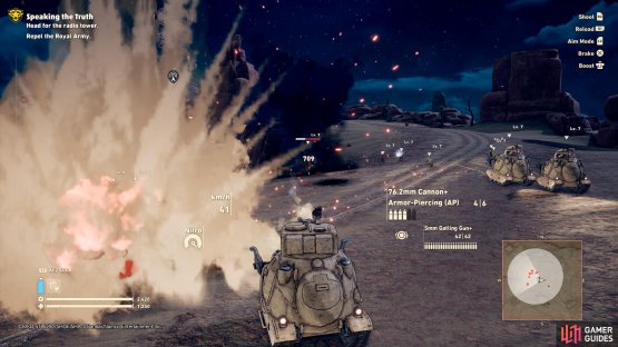 Most of Sand Land&rsquo;s combat is explosive and vehicular