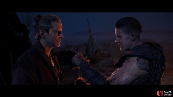 Senua will be aided by allies such as the wise pathfinder, Fargrímr