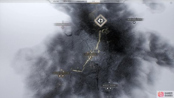 The Idea Tree will grant you new Laws and Buildings for your city in Frostpunk 2.