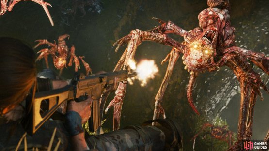 Spiders can pop up alongside normal zombies. I&rsquo;m starting to miss the Hell Hounds.