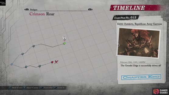 The Timeline system will show you all of the branches of the rewind system.