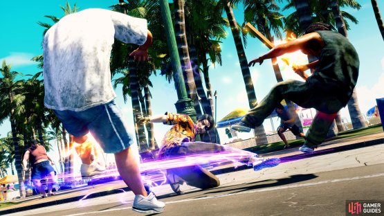 While the Yakuza style offers more direct one-on-one combat.