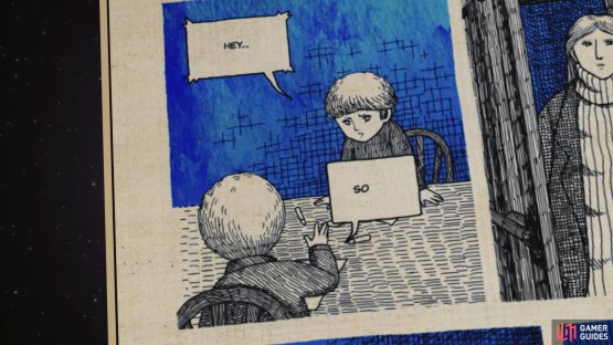 A variety of art styles are used here to great effect.