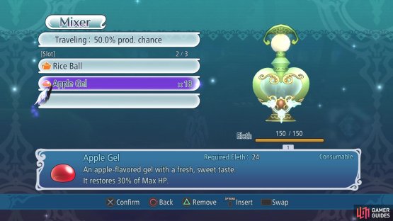 The Eleth Mixer is a neat way to unlock more items throughout your playthrough.