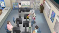030: Office building to east of Surf Association. On a computer monitor in the Game Freak office.