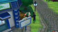 073: Bottom right corner of the police station.