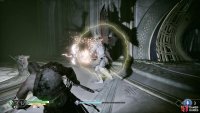 You can block any attacks preceded by a yellow aura.