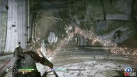 Dodge roll backwards to avoid these explosives.