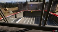 use the nearby truck and reverse into the trailer to pick it up and move it