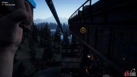 use the zipline to access the bridge