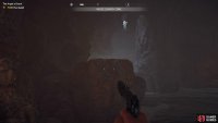 jump onto the platform in the middle before using the grapple