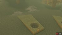 The orb with a sign similar to a capital &ldquo;A&rdquo; goes in the second pedestal
