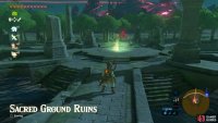The first memory is located in the Sacred Ground Ruins in the Central region