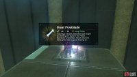 Once you&rsquo;ve completed that puzzle you&rsquo;ll be able to grab the Great Frostblade.