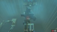 You&rsquo;ll first need to grab the key from the treasure chest on the underside of the structure. 