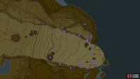 Bird Egg locations at Cape Cales.