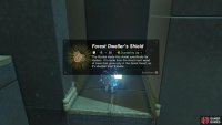 Inside the chest is a Forest Dweller&rsquo;s Shield.