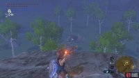 Aim for this distant Lizalfos patrolling between the trees. You&rsquo;ll need arc your bow higher than in this screenshot.